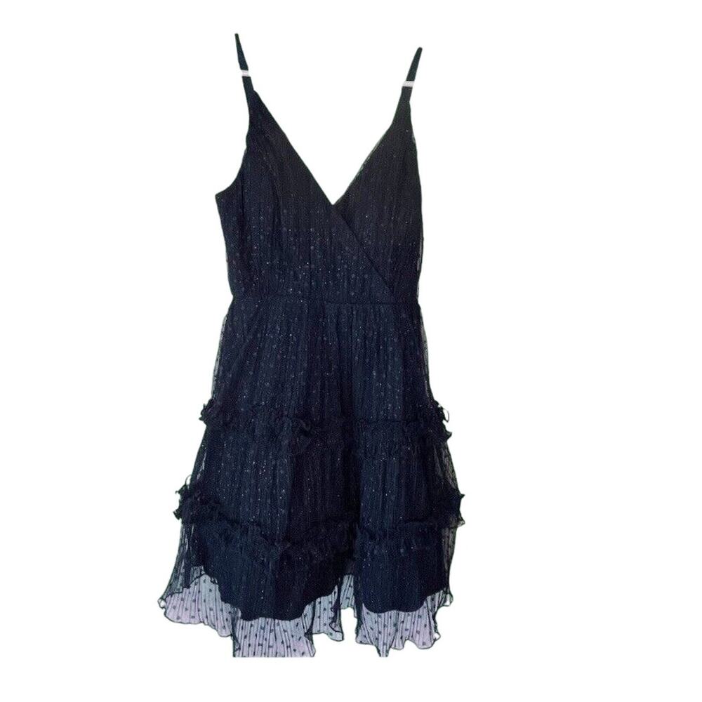 New SPEECHLESS Nordstrom Juniors Glittery Navy Blue Dress! Size 1
